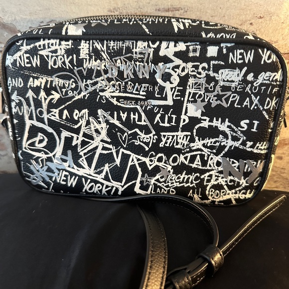 Dkny Bags Dkny Graffiti Crossbody Bag Poshmark